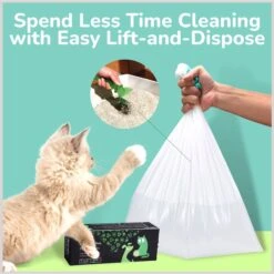 PET N PET Litter Box Liner, Jumbo 9 PET N PET Litter Box Liner, Jumbo -Mewhaus Shop 165571 PT3. AC SS1800 V1695836454