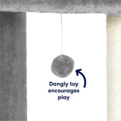 Frisco 42-in Heavy Duty Faux Fur Cat Tree & Condo -Mewhaus Shop 169398 PT4. AC SS1800 V1667229308