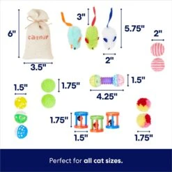 Frisco Plush, Teaser, Ball & Tunnel Variety Pack Cat Toy With Catnip 9 Frisco Plush, Teaser, Ball & Tunnel Variety Pack Cat Toy With Catnip -Mewhaus Shop 169688 PT3. AC SS1800 V1692190912