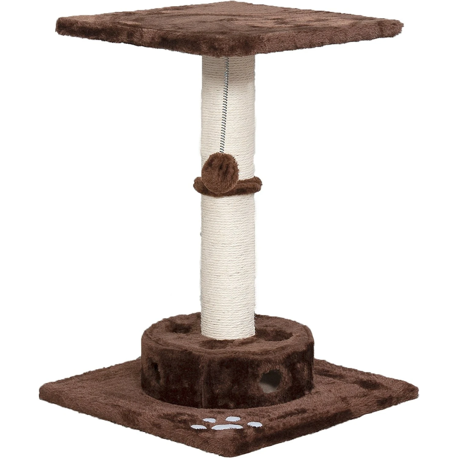Tiger Tough Scratching Post 22.5-in Faux Fur Cat Tree 2 Tiger Tough Scratching Post 22.5-in Faux Fur Cat Tree - Image 2