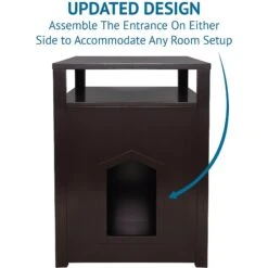 Arf Pets Enclosed Table Cat Litter Box 9 Arf Pets Enclosed Table Cat Litter Box -Mewhaus Shop 173267 PT3. AC SS1800 V1618610809