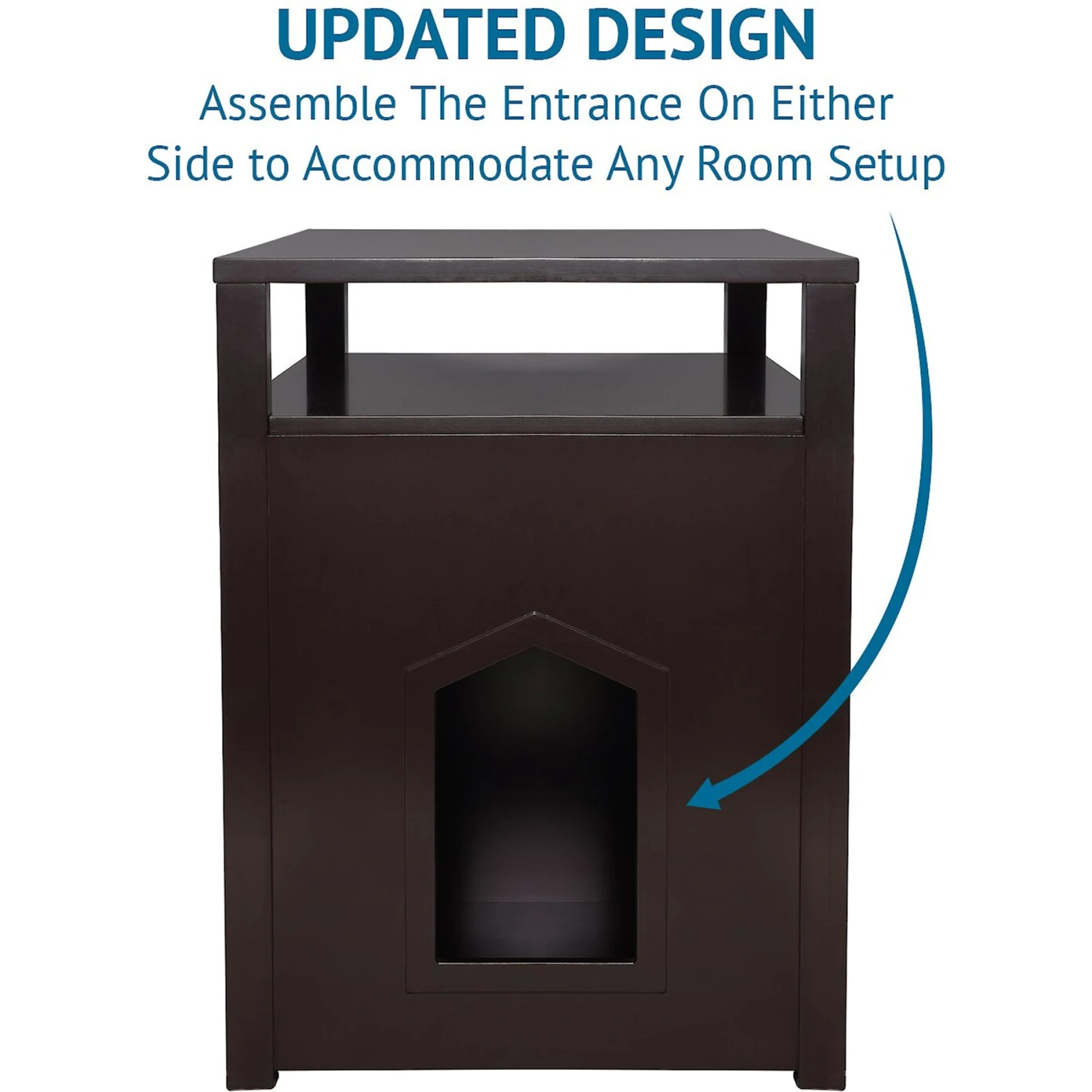 Arf Pets Enclosed Table Cat Litter Box 4 Arf Pets Enclosed Table Cat Litter Box - Image 4