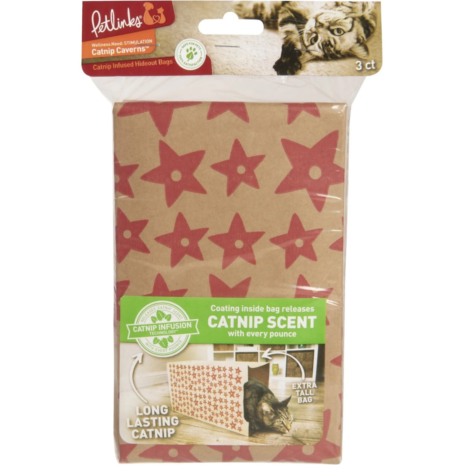 Petlinks Catnip Caverns Hideout Bags Cat Toy 9 Petlinks Catnip Caverns Hideout Bags Cat Toy - Image 9