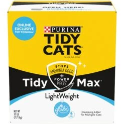 Tidy Max Lightweight Glade Clear Springs Scented Lightweight Clay Cat Litter