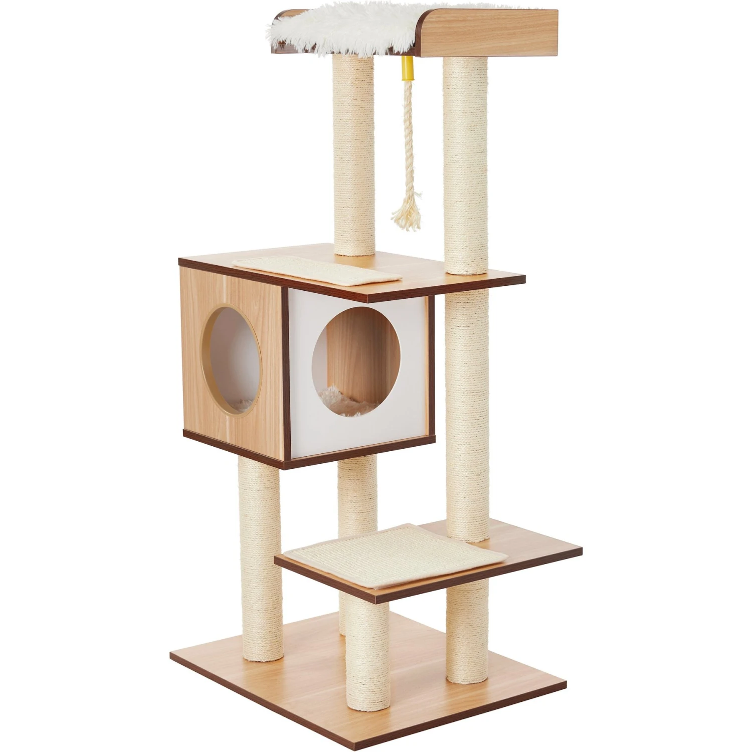 Frisco 47.5-in Modern Cat Tree & Condo 6 Frisco 47.5-in Modern Cat Tree & Condo - Image 6