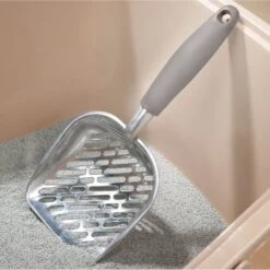 SunGrow Non-Stick Metal Scoop Kitty Box Cat Litter Scooper -Mewhaus Shop 179562 PT4. AC SS1800 V1702908064