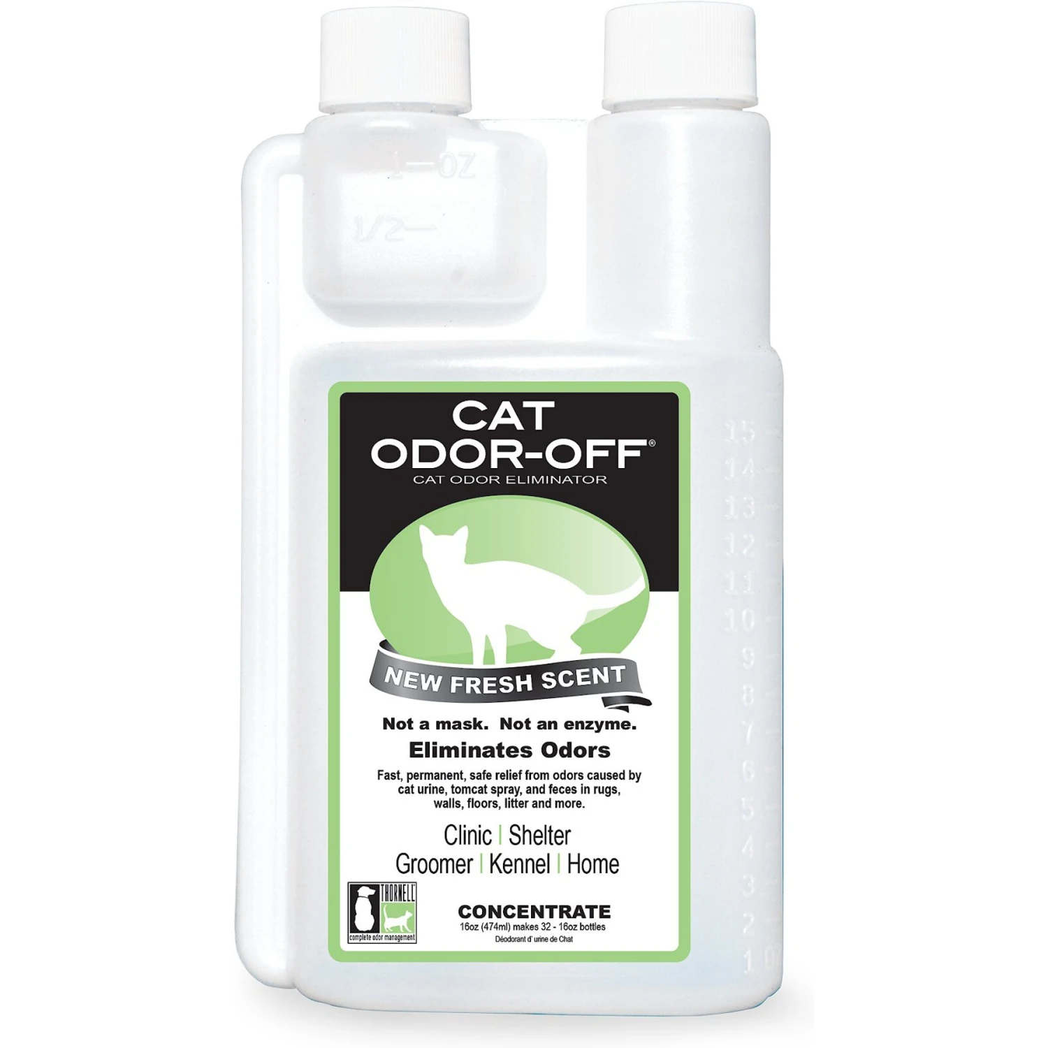 Thornell Cat Odor-Off Fresh Scent Concentrate 1 Thornell Cat Odor-Off Fresh Scent Concentrate