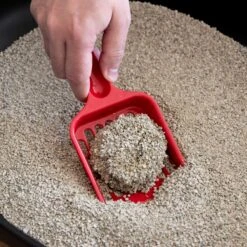 IRIS USA Large High-Back Open Top Cat Litter Pan With Scatter Shield & Scoop -Mewhaus Shop 181317 PT7. AC SS1800 V1680791887