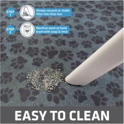 Drymate Protective & Decorative Cat Litter Mat, Paw Dots, Large, 20-in X 28-in -Mewhaus Shop 181538 PT4. AC SS1800 V1689627180