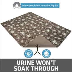Drymate Protective & Decorative Cat Litter Mat, Kahopo Grey, Large, 20-in X 28-in -Mewhaus Shop 181548 PT3. AC SS1800 V1690998116