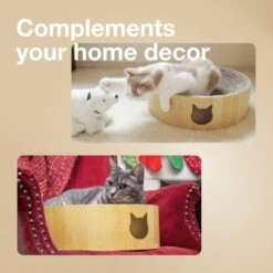 Necoichi Cozy Cat Scratcher Bowl Toy -Mewhaus Shop 183517 PT6. AC SS1800 V1702938868