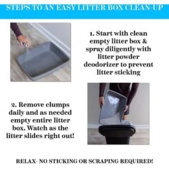 Stink Free Litter & Litter Box Spray Powder -Mewhaus Shop 183774 PT3. AC SS1800 V1628306493