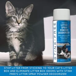Stink Free Litter & Litter Box Spray Powder -Mewhaus Shop 183774 PT4. AC SS1800 V1628308339
