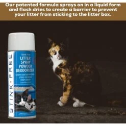 Stink Free Litter & Litter Box Spray Powder -Mewhaus Shop 183774 PT5. AC SS1800 V1628307092