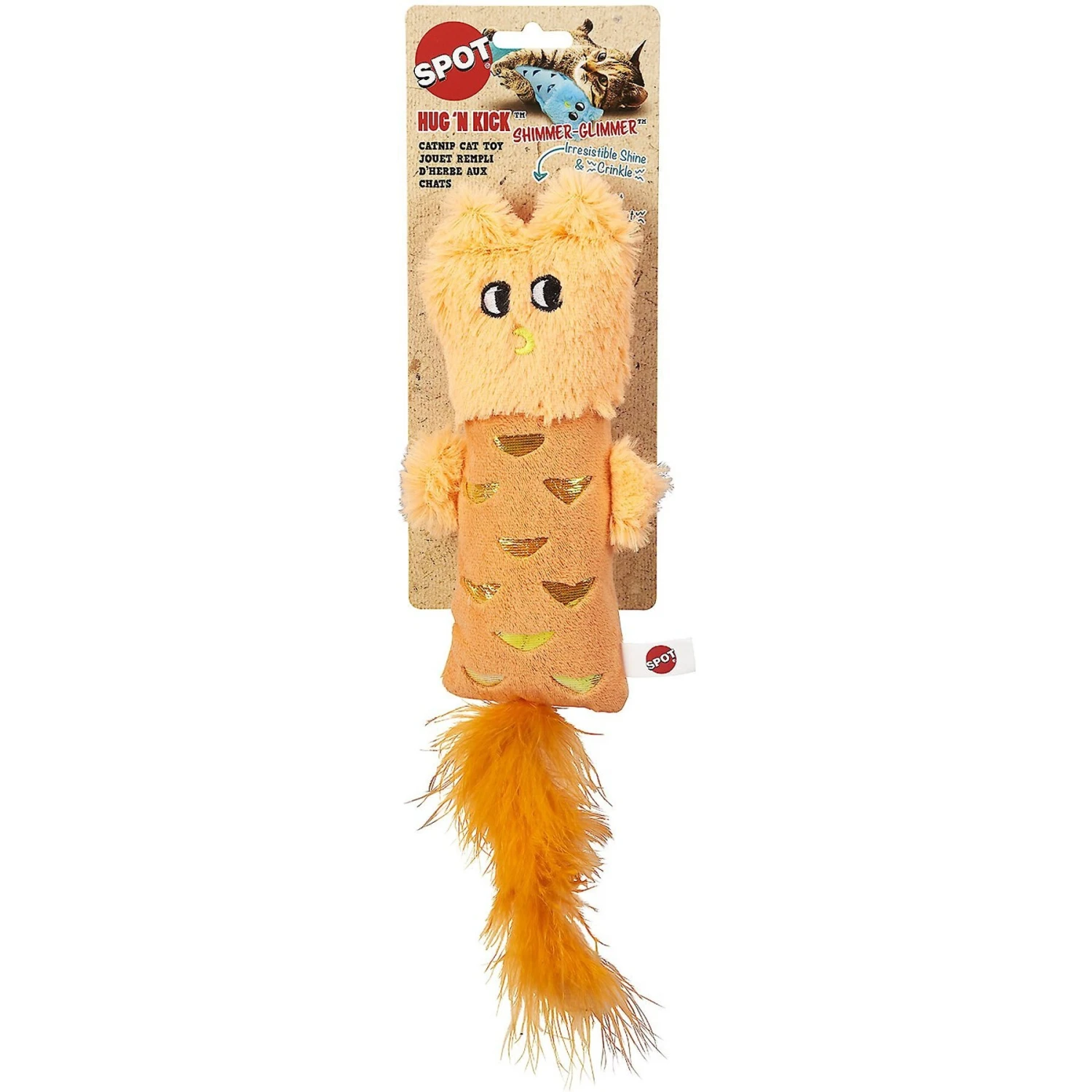 Ethical Pet Hug'N Kick Shimmer Glimmer Cat Toys 3 Ethical Pet Hug'N Kick Shimmer Glimmer Cat Toys - Image 3