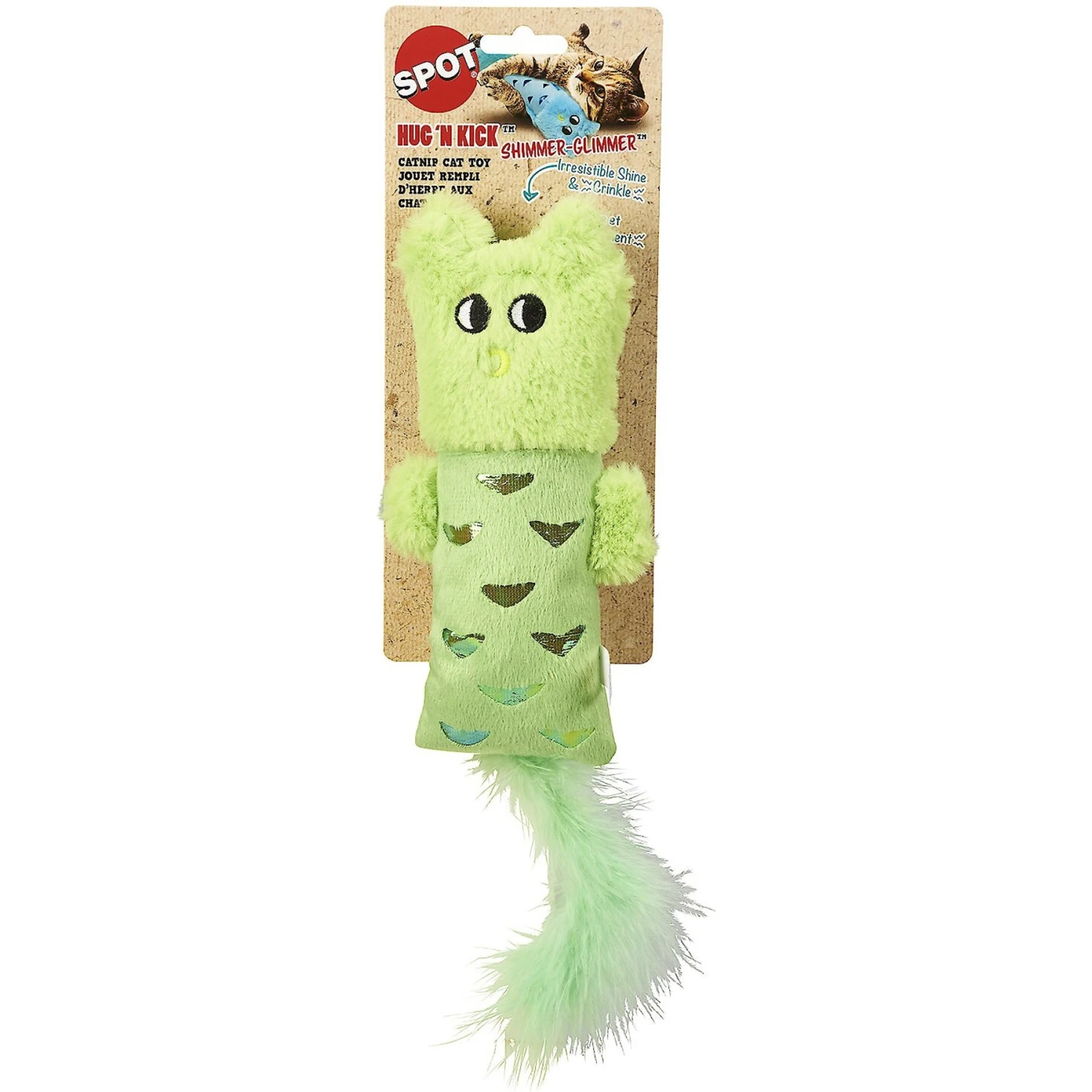 Ethical Pet Hug'N Kick Shimmer Glimmer Cat Toys 4 Ethical Pet Hug'N Kick Shimmer Glimmer Cat Toys - Image 4