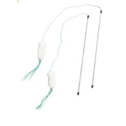 Ethical Pet Leather Strand Teaser Wand Cat Toy, Color Varies -Mewhaus Shop 189288 pt2. AC SS1800 V1569429878