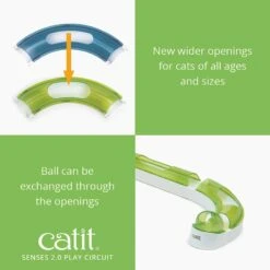 Catit Senses 2.0 Wave Circuit Cat Toy 12 Catit Senses 2.0 Wave Circuit Cat Toy -Mewhaus Shop 191556 PT3. AC SS1800 V1628093768
