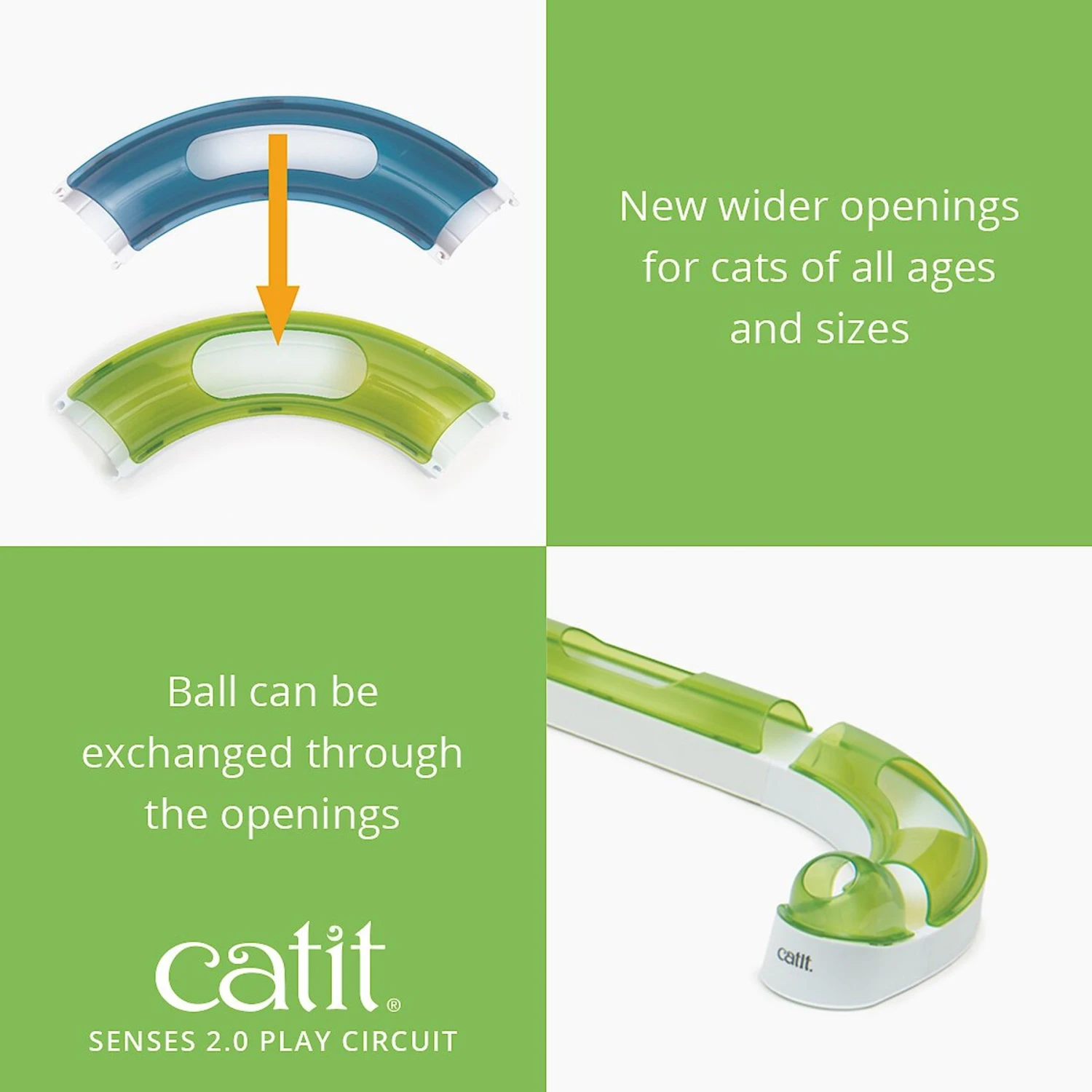 Catit Senses 2.0 Wave Circuit Cat Toy 4 Catit Senses 2.0 Wave Circuit Cat Toy - Image 4