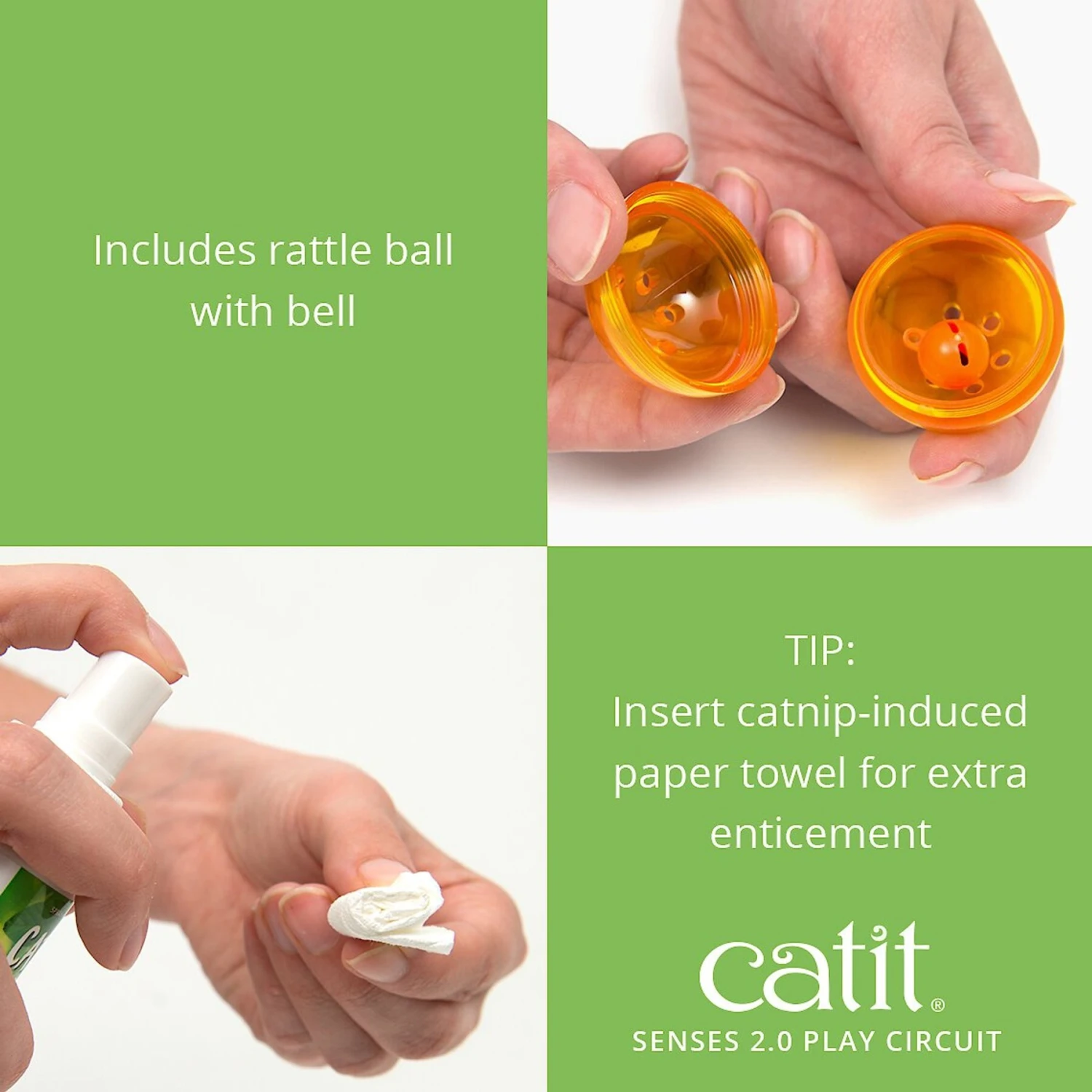 Catit Senses 2.0 Wave Circuit Cat Toy 5 Catit Senses 2.0 Wave Circuit Cat Toy - Image 5