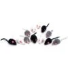 Turbo Assorted Mice Cat Toy, 12 Count