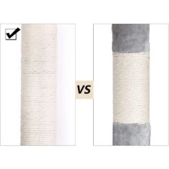 FEANDREA 55.1-in Faux Fleece Cat Tree & Condo 14 FEANDREA 55.1-in Faux Fleece Cat Tree & Condo -Mewhaus Shop 205247 PT5. AC SS1800 V1648065391