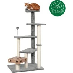 Tiger Tough Play Stairs 49.5-in Faux Fur Cat Tree 11 Tiger Tough Play Stairs 49.5-in Faux Fur Cat Tree -Mewhaus Shop 206576 PT3. AC SS1800 V1618279006