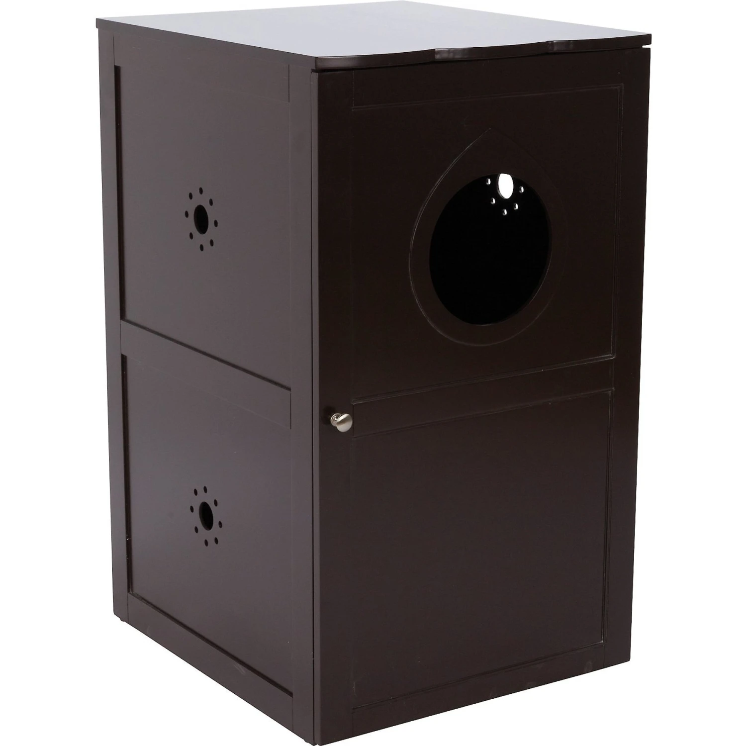 TRIXIE 2-Story Wooden Cat Litter Box Enclosure 4 TRIXIE 2-Story Wooden Cat Litter Box Enclosure - Image 4