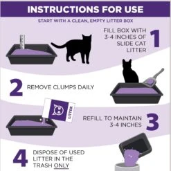 Arm & Hammer Litter Slide Multi-Cat Scented Clumping Clay Cat Litter -Mewhaus Shop 207535 PT4. AC SS1800 V1676491990
