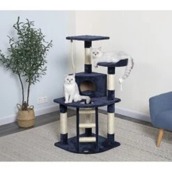 Go Pet Club 48-in Classic Sisal Posts Cat Tree Condo