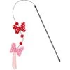 Disney Minnie Mouse Bows Teaser Cat Toy With Catnip