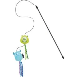 Pixar Mike Wazowski & Sulley Teaser Cat Toy With Catnip