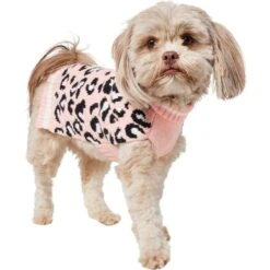 Frisco Leopard Print Dog & Cat Sweater -Mewhaus Shop 223755 PT2. AC SS1800 V1599500522