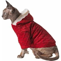 Frisco Textured Knit Dog & Cat Hoodie 11 Frisco Textured Knit Dog & Cat Hoodie -Mewhaus Shop 224233 PT3. AC SS1800 V1637667403