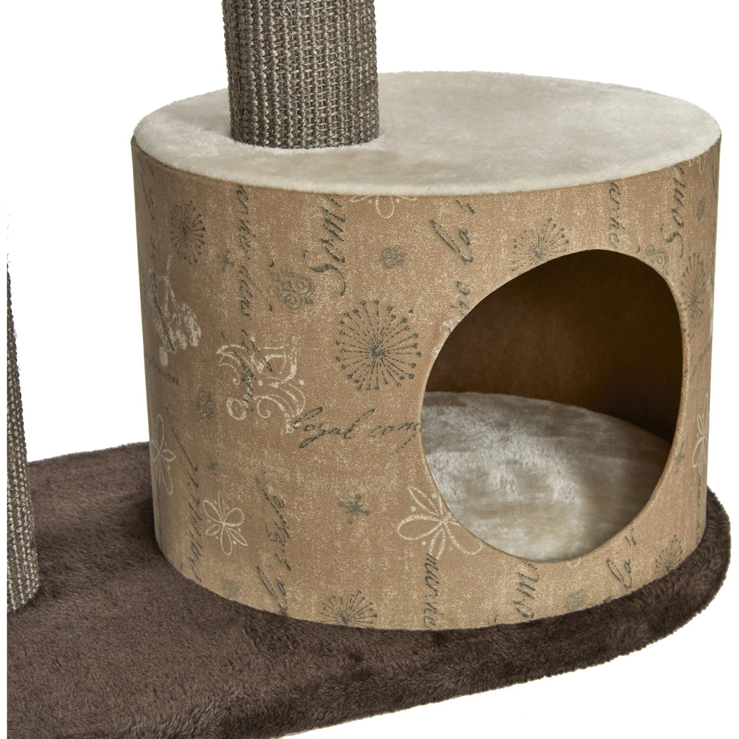 MidWest Feline Nuvo Cove 35-in Faux Fur Modern Cat Tree 2 MidWest Feline Nuvo Cove 35-in Faux Fur Modern Cat Tree - Image 2