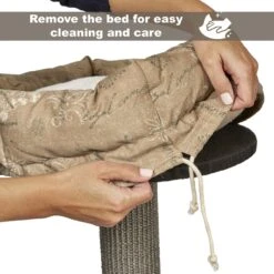 MidWest Feline Nuvo Cove 35-in Faux Fur Modern Cat Tree 14 MidWest Feline Nuvo Cove 35-in Faux Fur Modern Cat Tree -Mewhaus Shop 226376 PT5. AC SS1800 V1583959094