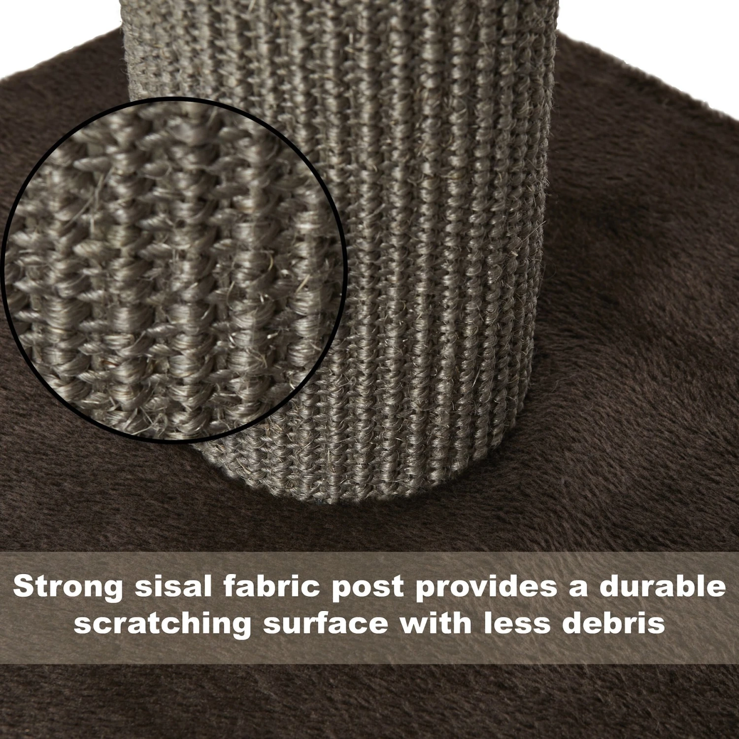 MidWest Feline Nuvo Cove 35-in Faux Fur Modern Cat Tree 8 MidWest Feline Nuvo Cove 35-in Faux Fur Modern Cat Tree - Image 8