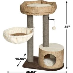 MidWest Feline Nuvo Cove 35-in Faux Fur Modern Cat Tree 17 MidWest Feline Nuvo Cove 35-in Faux Fur Modern Cat Tree -Mewhaus Shop 226376 PT8. AC SS1800 V1583959077