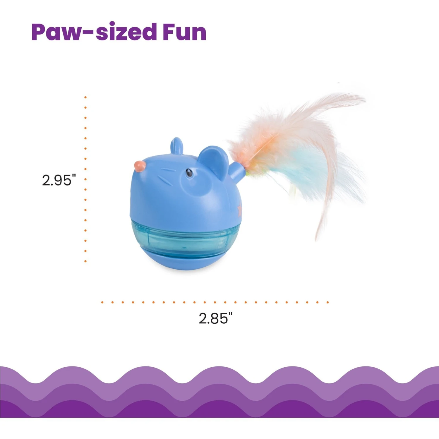 Catstages Hunt 'N Swat Treat Dispenser Cat Toy 5 Catstages Hunt 'N Swat Treat Dispenser Cat Toy - Image 5