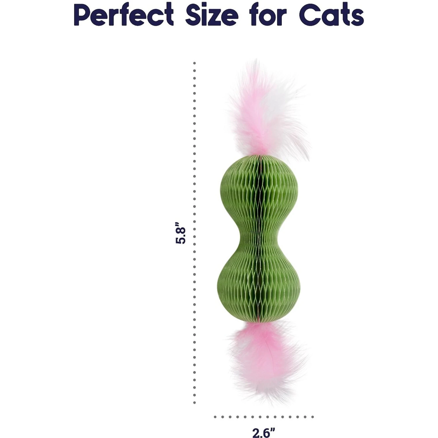 Catstages Honeycomb Hide-A-Ball Cat Toy With Catnip 5 Catstages Honeycomb Hide-A-Ball Cat Toy With Catnip - Image 5