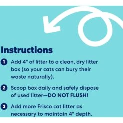 Frisco Lightweight Unscented Clumping Cat Litter -Mewhaus Shop 230716 PT5. AC SS1800 V1657656284