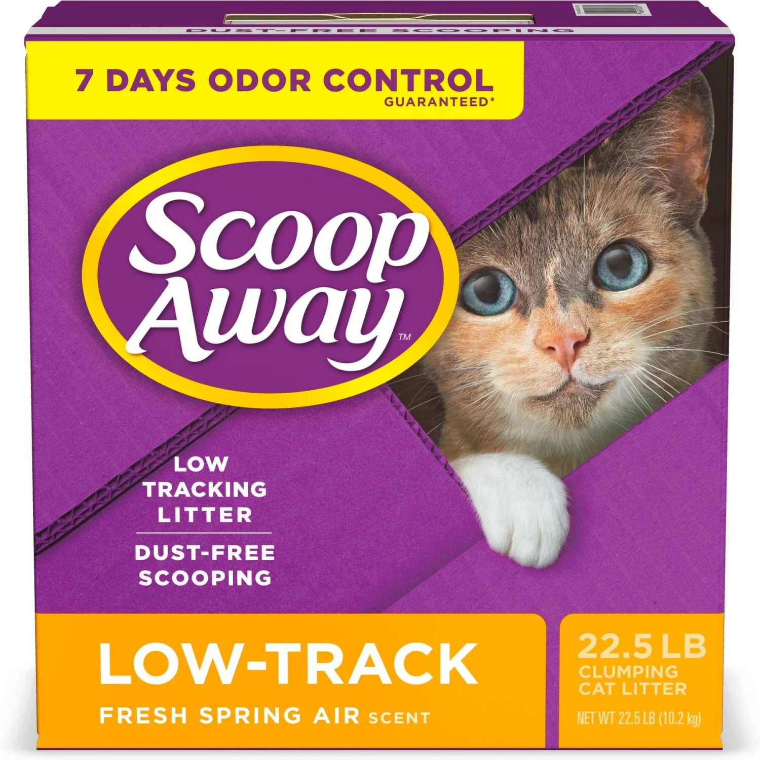 Scoop Away Low-Track Clumping Fresh Spring Air Scent Cat Litter 7 Scoop Away Low-Track Clumping Fresh Spring Air Scent Cat Litter - Image 7