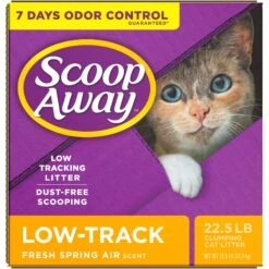 Scoop Away Low-Track Clumping Fresh Spring Air Scent Cat Litter 16 Scoop Away Low-Track Clumping Fresh Spring Air Scent Cat Litter -Mewhaus Shop 235228 PT7. AC SS1800 V1694458882