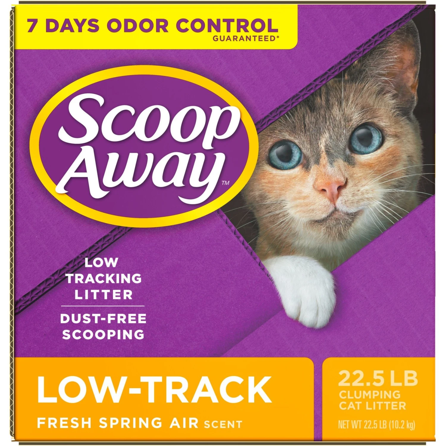Scoop Away Low-Track Clumping Fresh Spring Air Scent Cat Litter 8 Scoop Away Low-Track Clumping Fresh Spring Air Scent Cat Litter - Image 8