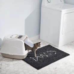 Frisco Microfiber Chenille Fish Bone Litter Mat -Mewhaus Shop 236242 PT4. AC SS1800 V1606833806