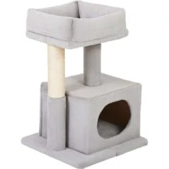 Frisco 24.8-in Faux Fur Cat Tree & Condo -Mewhaus Shop 236544 PT2. AC SS1800 V1637694132