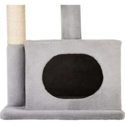 Frisco 24.8-in Faux Fur Cat Tree & Condo -Mewhaus Shop 236544 PT3. AC SS1800 V1637693675