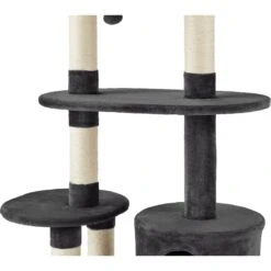 Frisco 48.25-in Heavy Duty Faux Fur Cat Tree & Condo -Mewhaus Shop 238154 PT4. AC SS1800 V1616074725