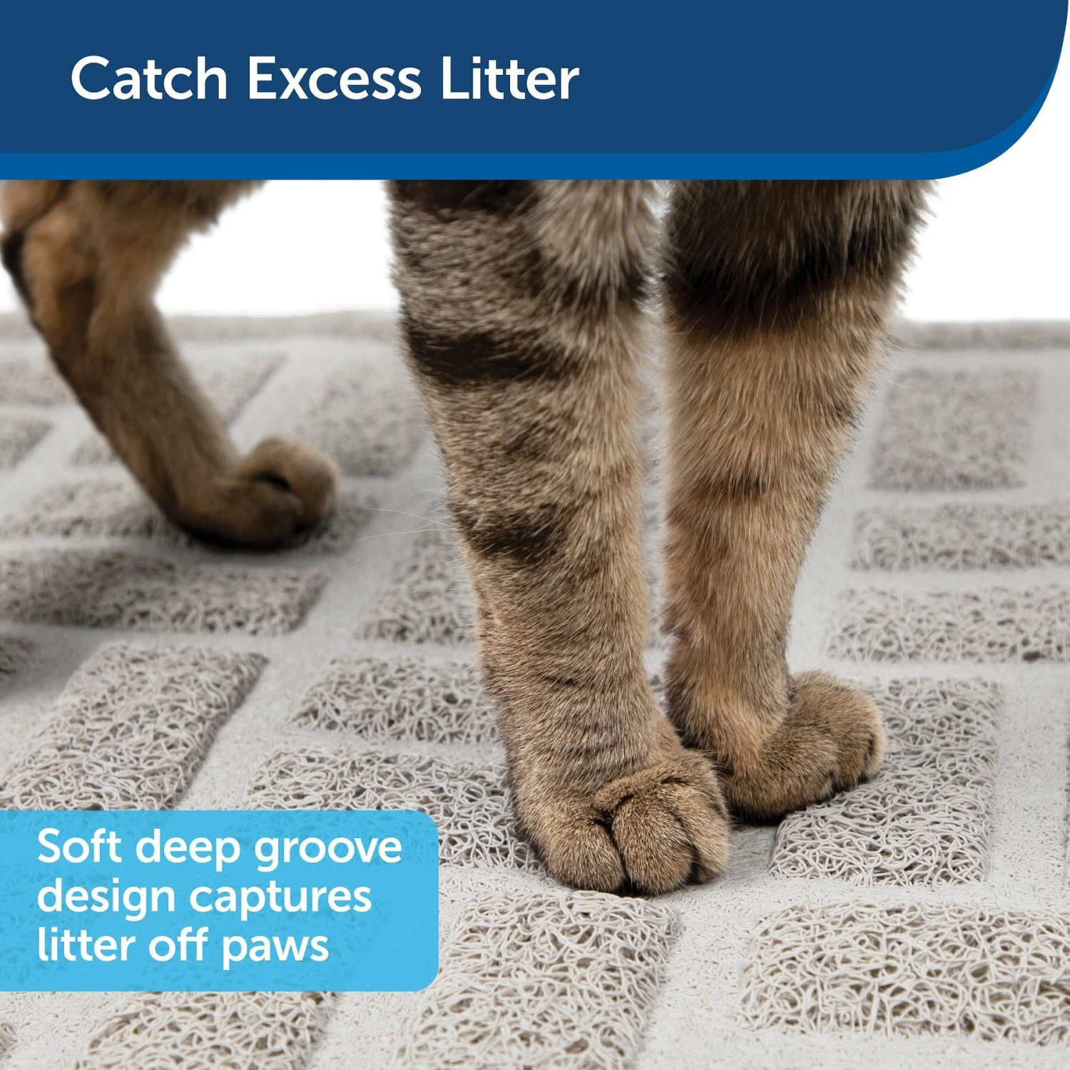PetSafe ScoopFree Non-Slip Cat Litter Mat 2 PetSafe ScoopFree Non-Slip Cat Litter Mat - Image 2