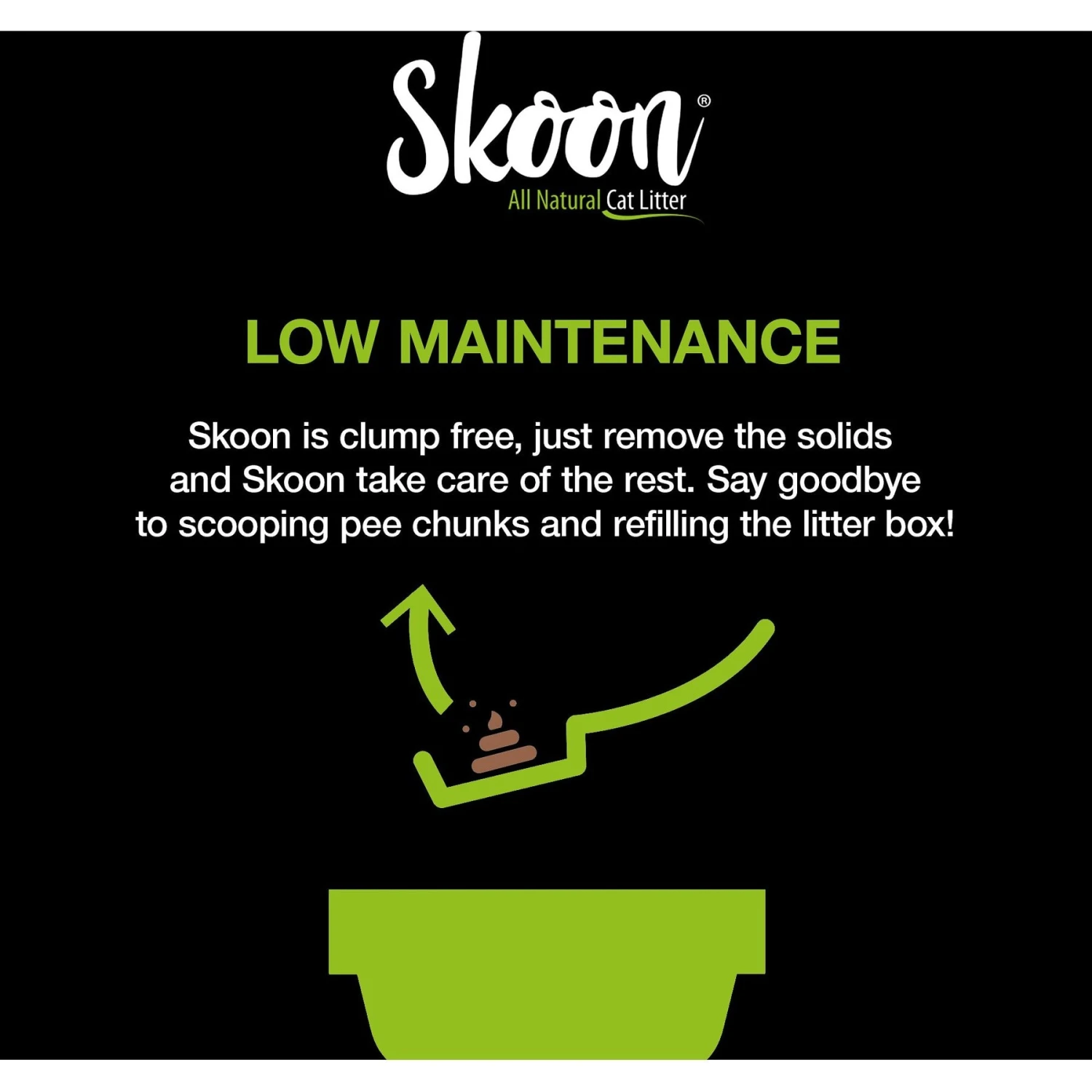 Skoon Unscented Non-Clumping Cat Litter & Disposable Litter Box 6 Skoon Unscented Non-Clumping Cat Litter & Disposable Litter Box - Image 6